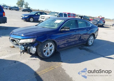 2014 Chevrolet Impala 2Lt из США, поврежденный, VIN 1G1125S31EU132518